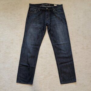 Mavi Zach Straight Leg Jeans Dark Wash | Size 38